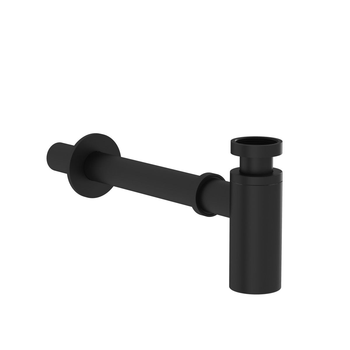 Сифон для раковины VitrA Origin (Ориджин) A4512336WTC матовый черный