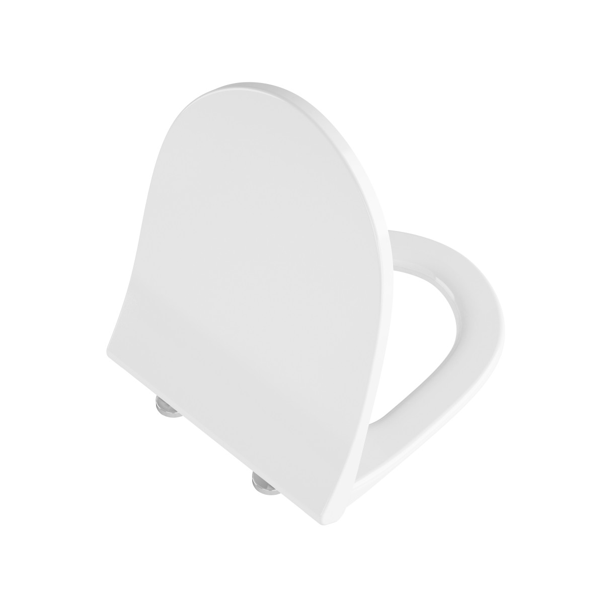 Инсталляция с унитазом VitrA Sento (Сенто) 9830B003-7207 комплект 4 в 1 с сиденьем микролифт безободковый цвет клавиши матовый хром