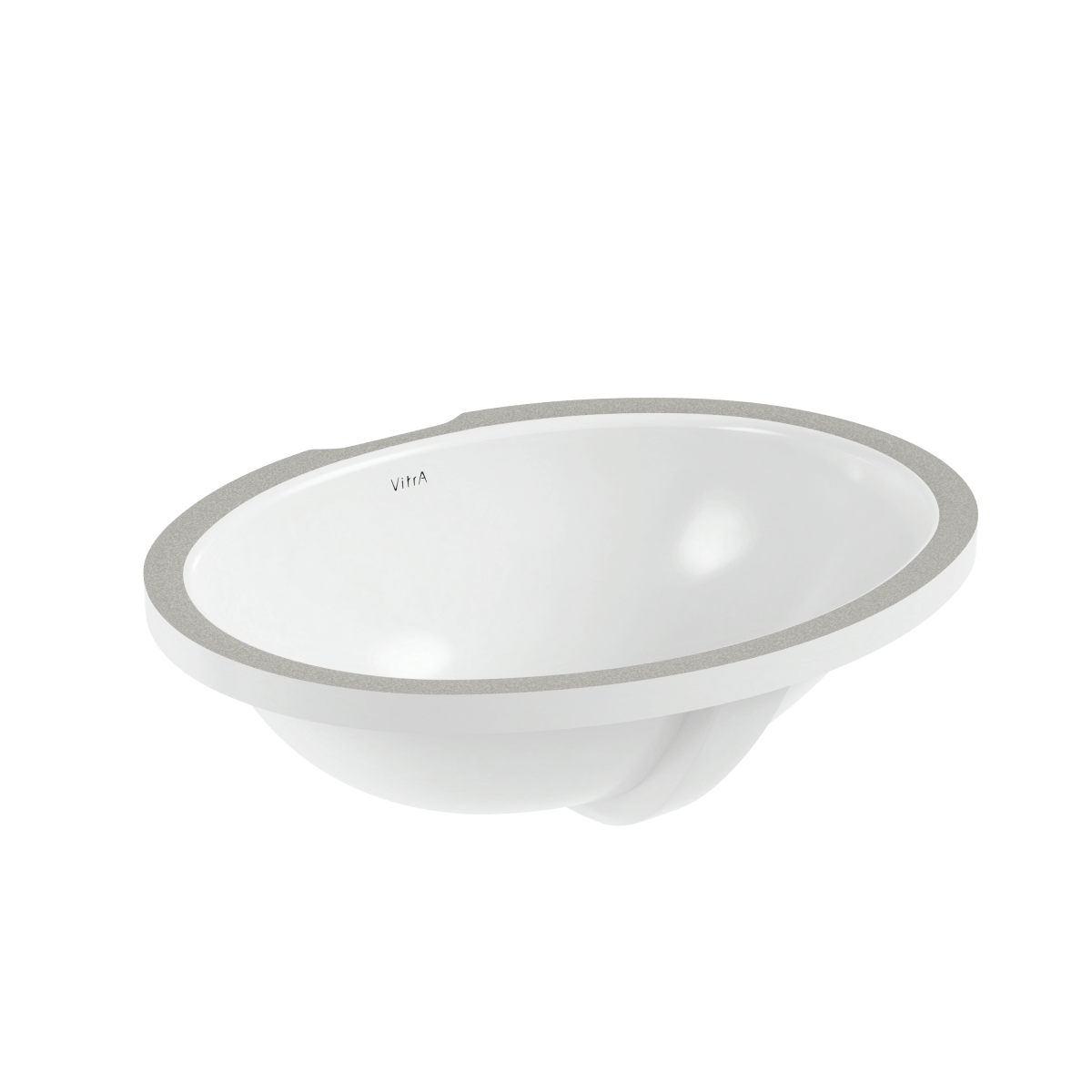 Встраиваемая снизу раковина VitrA Arkitekt (Аркитект) 6039B003-0012 47 x 38 см овал белая антибактериальное покрытие Hygiene (Хайджн)