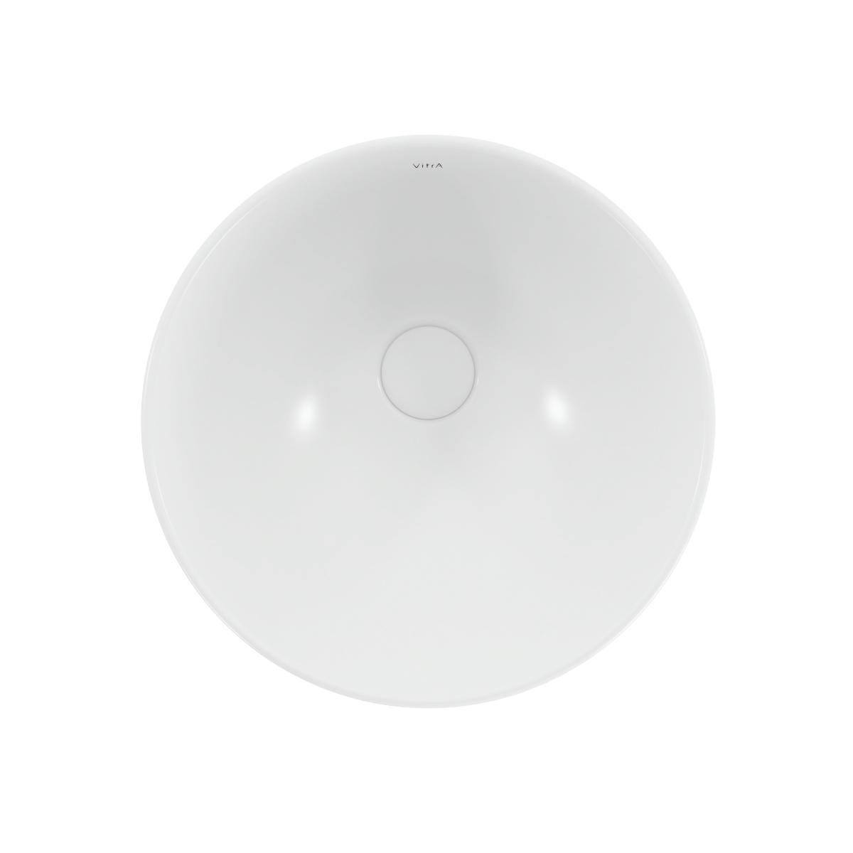 Раковина чаша VitrA Geo (Гео) 7421B003-0016 38 x 38 см накладная белая антибактериальное покрытие Hygiene (Хайджн)