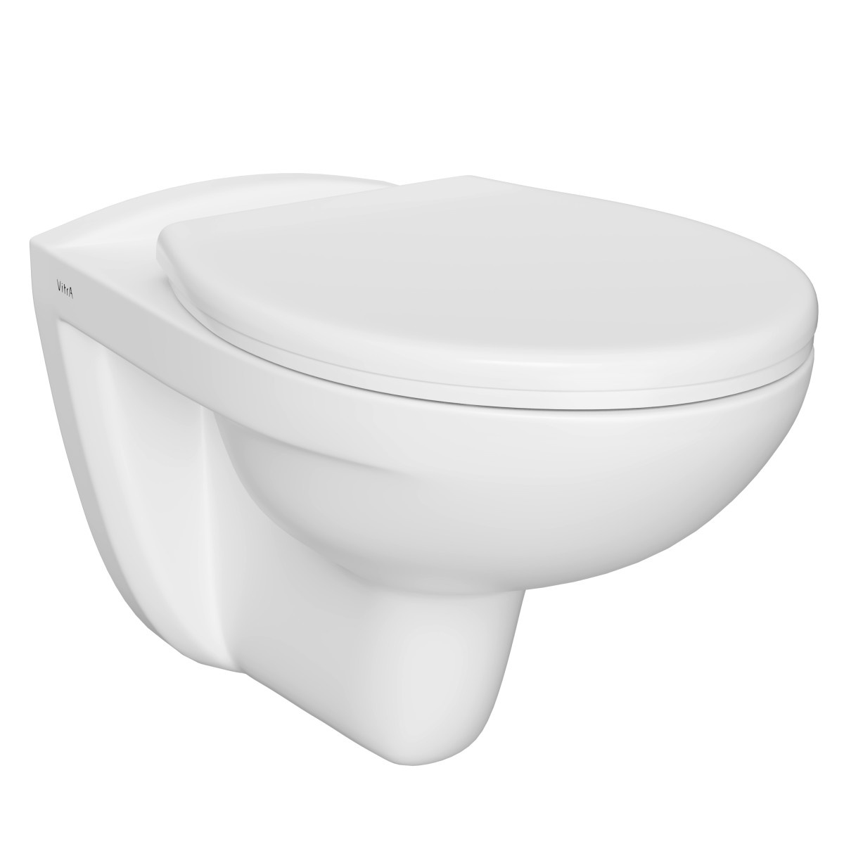 Инсталляция с унитазом VitrA Normus (Нормус) 9773B003-7207 комплект 4 в 1 цвет клавиши глянцевый белый