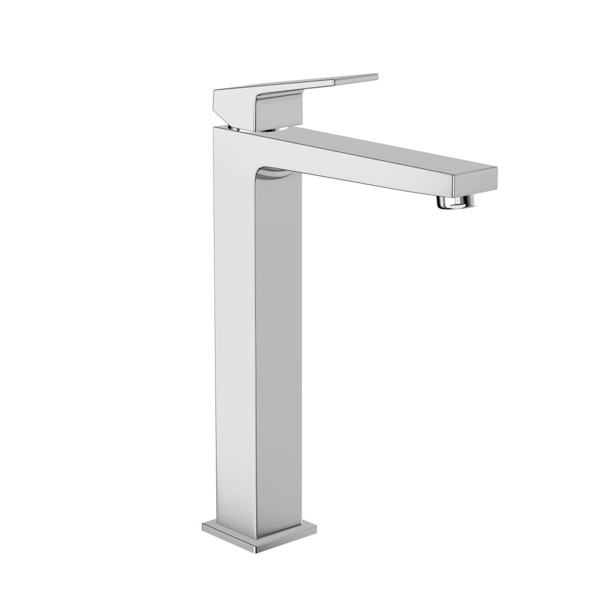 Смеситель для раковины-чаши VitrA Minimax Square (Минимакс Сквуэр) A43724EXP однорычажный хром латунь