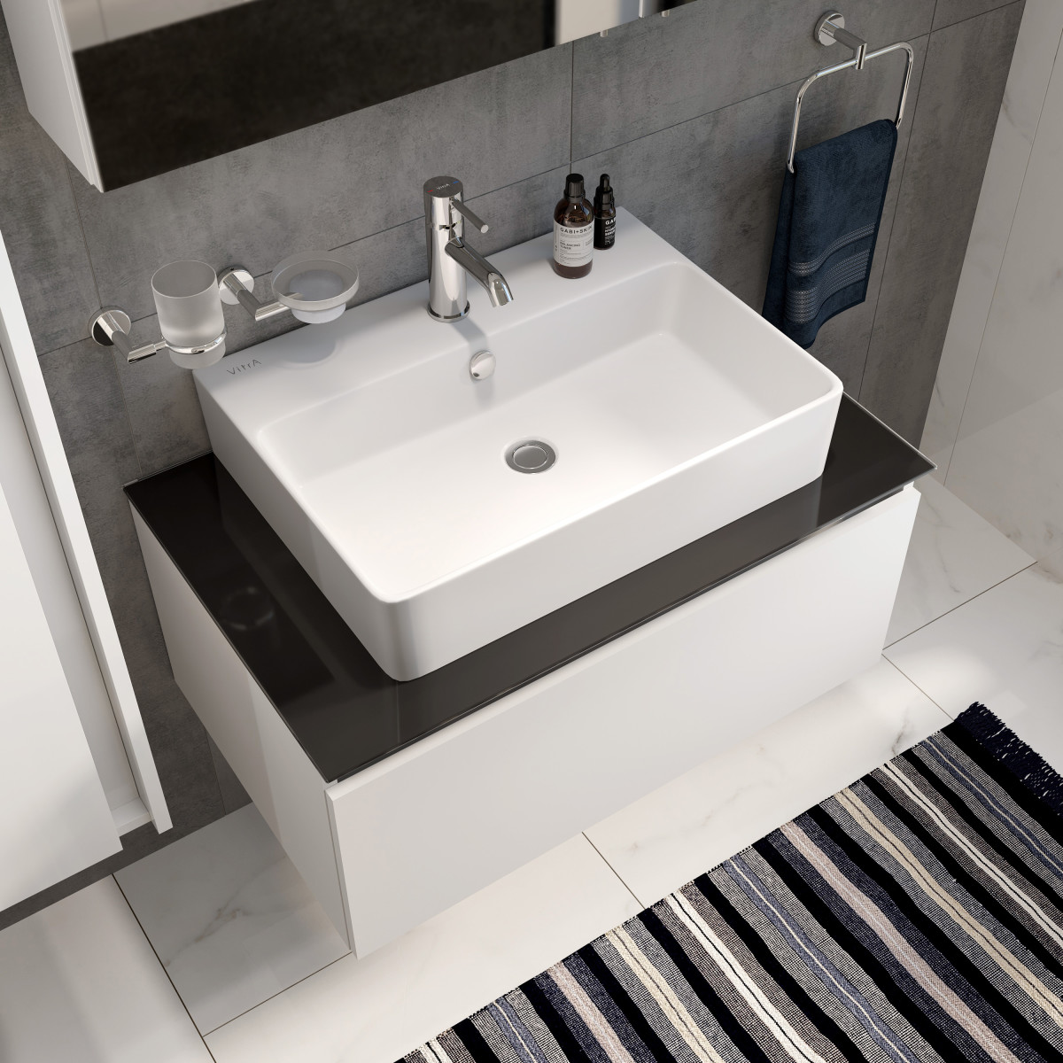 Смеситель для раковины VitrA Minimax S (Минимакс С) A41984EXP однорычажный хром латунь