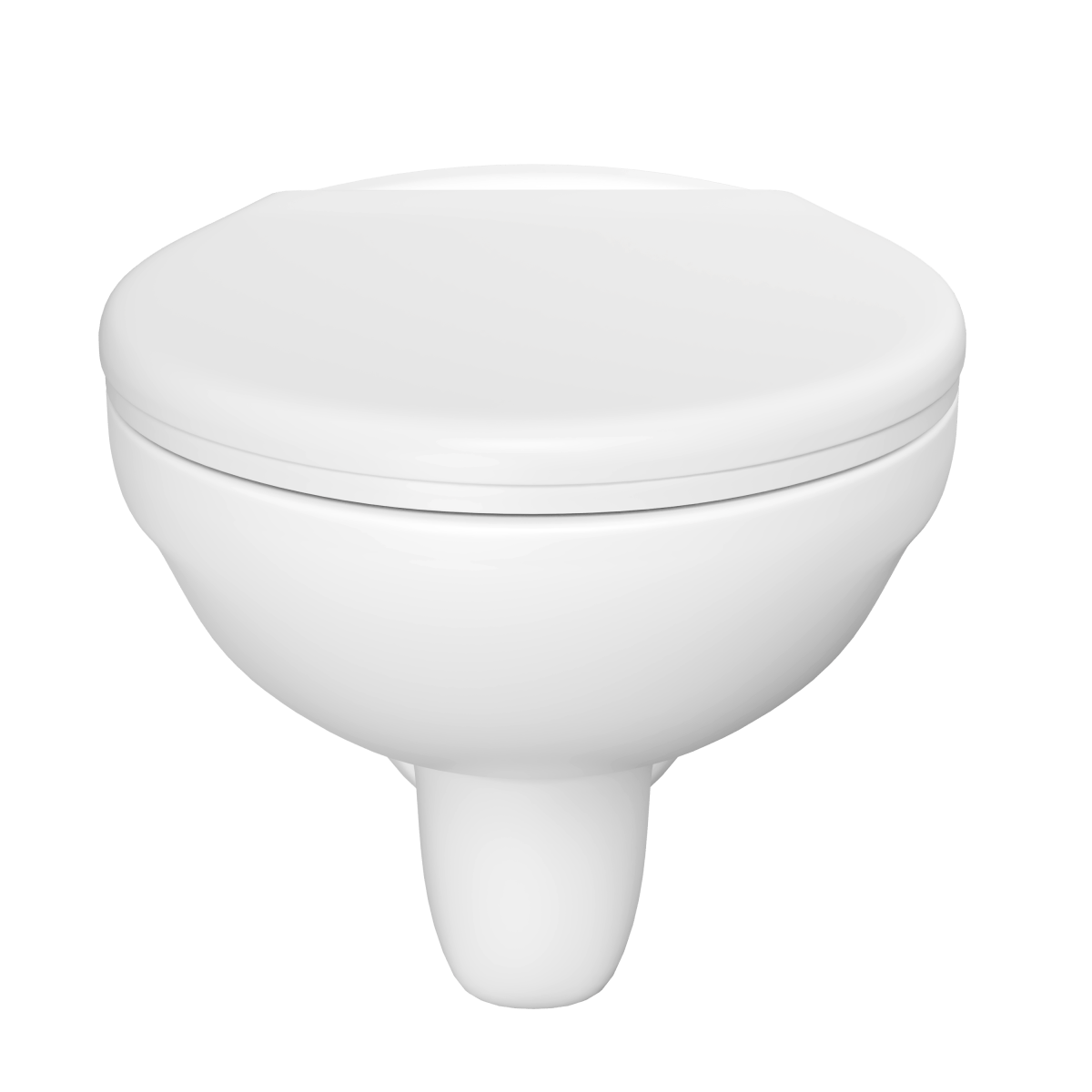 Подвесной унитаз VitrA Normus (Нормус) 6855B003-0101 ободковый Open-Rim белый санитарный фарфор антибактериальное покрытие Hygiene (Хайджн)