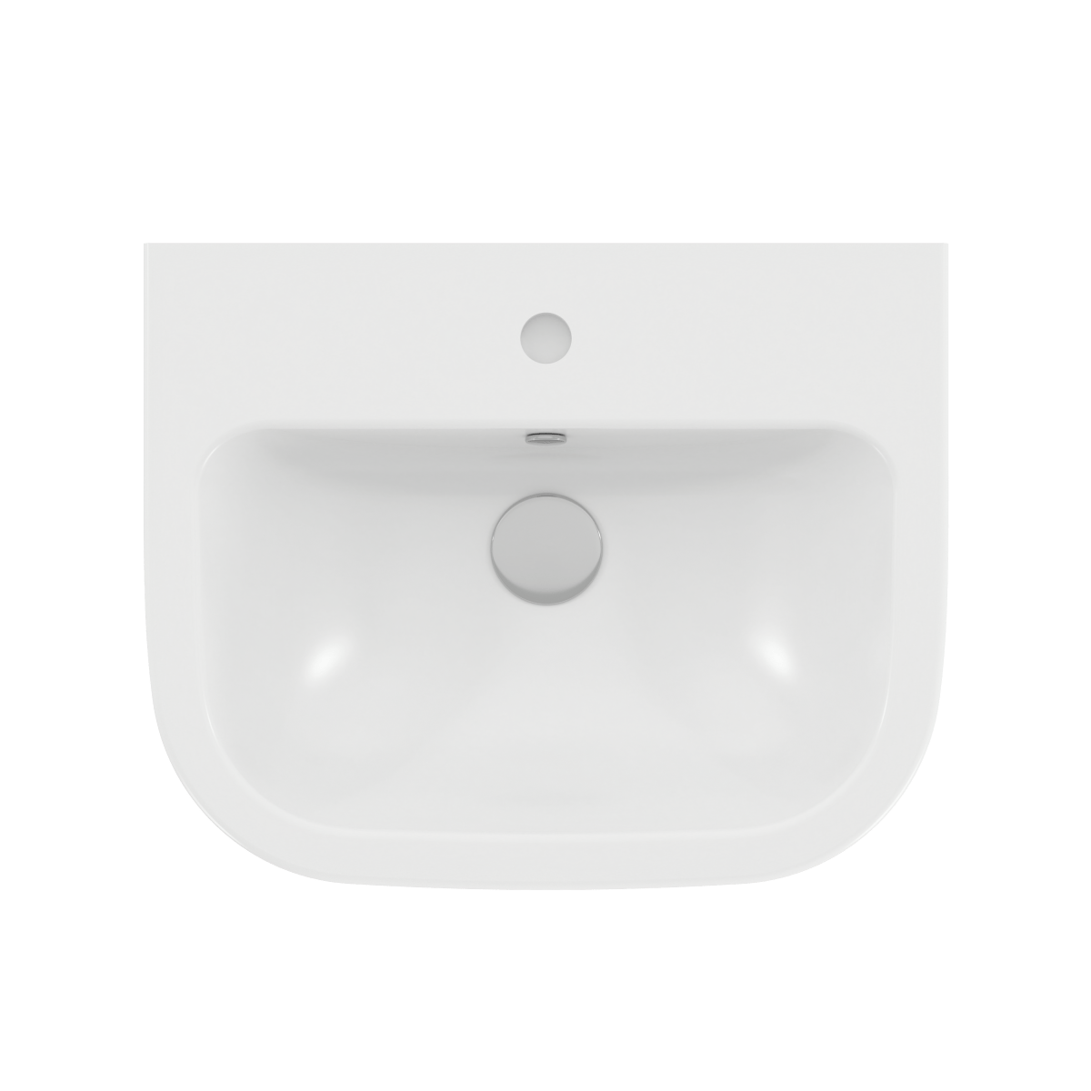 Раковина накладная VitrA S20 5502B003-0001 55 x 44 см белая антибактериальное покрытие Hygiene (Хайджн)