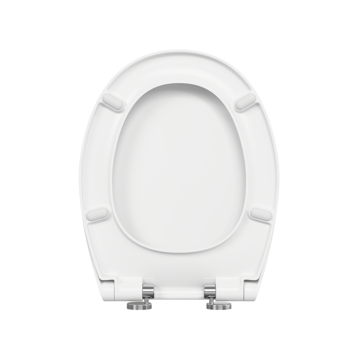 Сиденье для унитаза VitrA Universal (Универсал) 84-003-019 овальное белое дюропласт с микролифтом