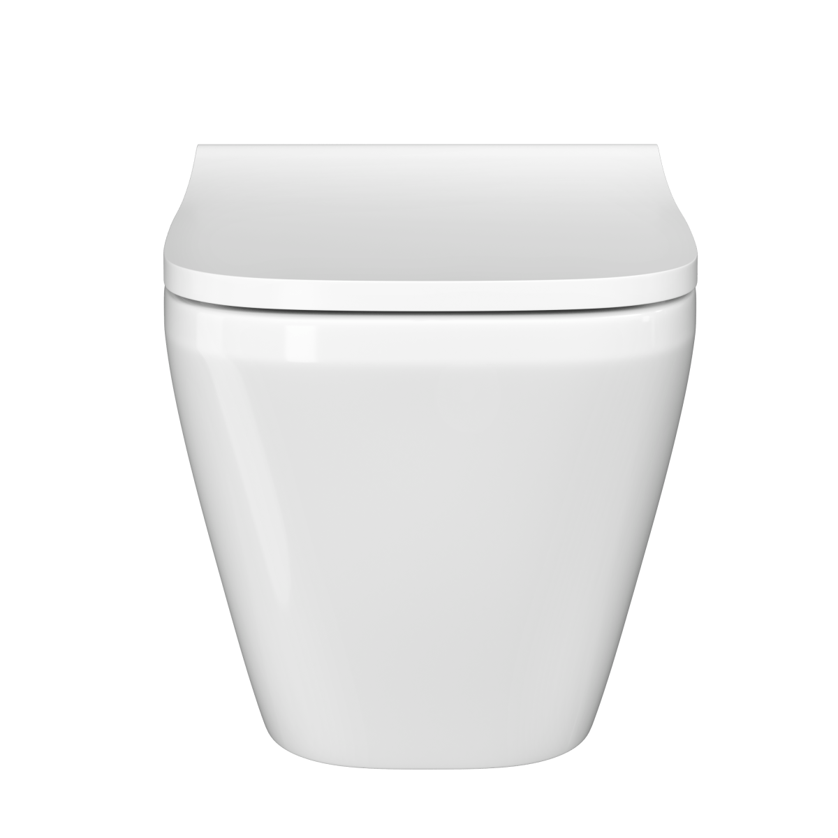 Подвесной унитаз VitrA Integra Square (Интегра Скуэр) 7082B003-0075 безободковый Rim-ex (Рим-экс) белый санитарный фарфор антибактериальное покрытие Hygiene (Хайджн)