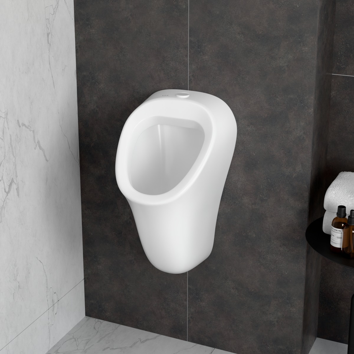 Писсуар VitrA Arkitekt (Аркитект) 6201B003-0199 настенный белый антибактериальное покрытие Hygiene (Хайджн)