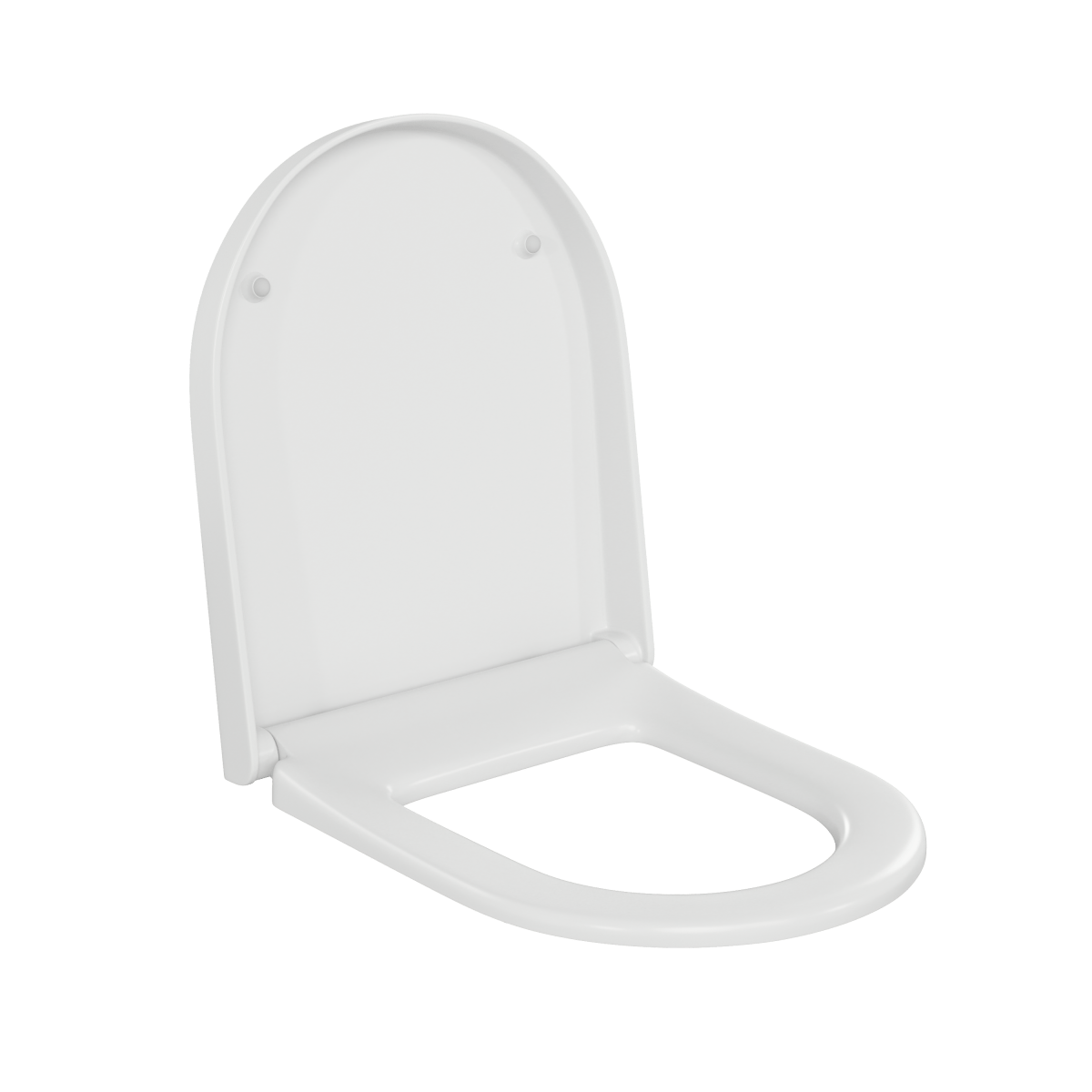 Сиденье для унитаза VitrA Zentrum (Зентрум) 94-003-009 круглое белое дюропласт с микролифтом