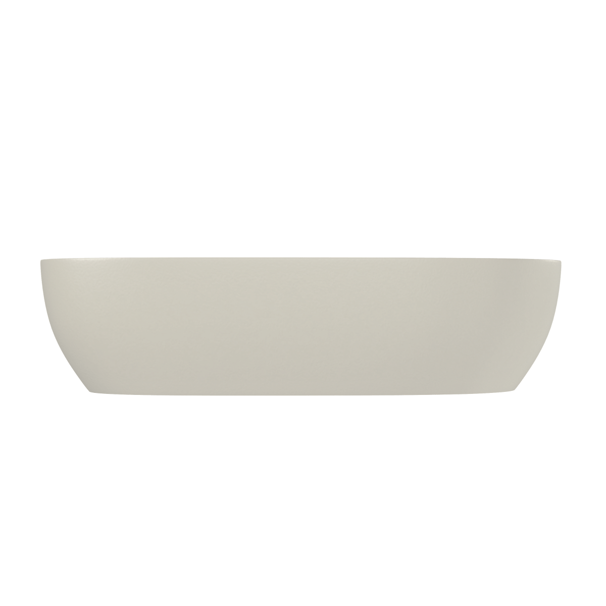 Раковина чаша VitrA Outline Recycled (Аутлайн Ресайклд) 7991B066-0016 57 x 45 см накладная матовая бежевая антибактериальное покрытие Hygiene (Хайджн)