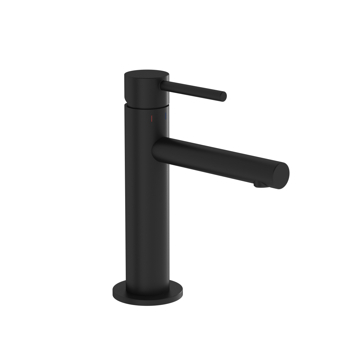 Смеситель для раковины VitrA Origin (Ориджин) A4255636WTC однорычажный матовый черный латунь