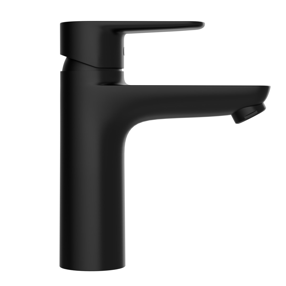 Смеситель для раковины VitrA Flow Soft (Флоу Софт) A4300936EXP однорычажный матовый черный латунь