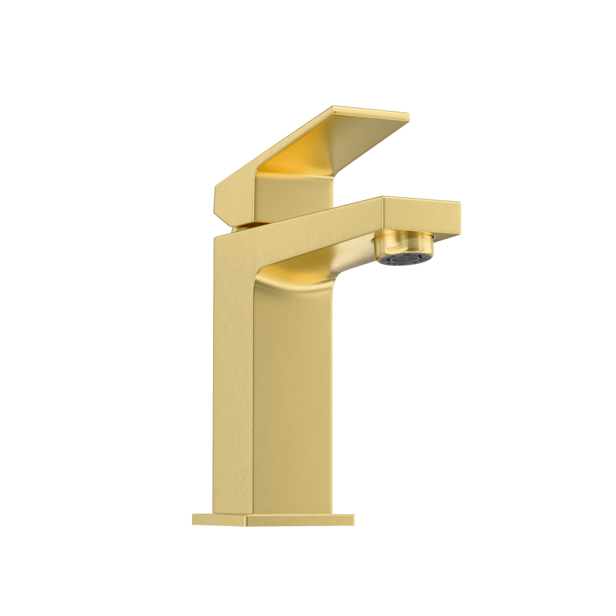 Смеситель для раковины VitrA Minimax Square (Минимакс Сквуэр) A4372025EXP однорычажный брашированное золото латунь