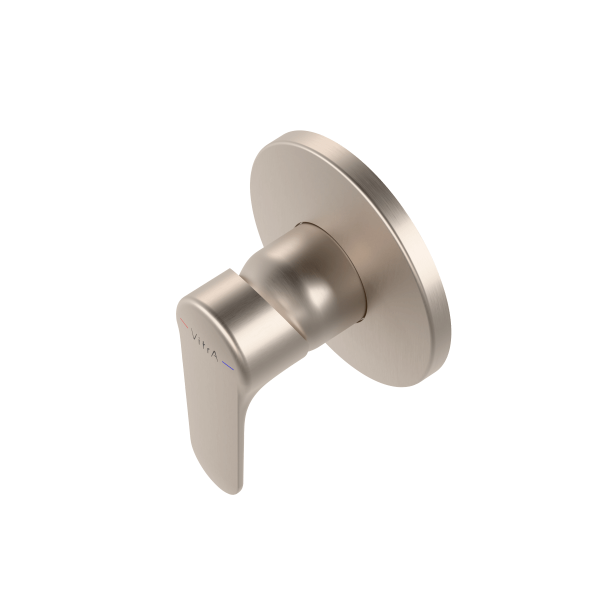 Встраиваемый смеситель для ванны VitrA Root Round (Рут Раунд) A4272834EXP брашированный никель
