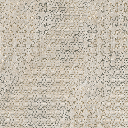 60x60 Кварстоун Декор "Пэчворк" R10B