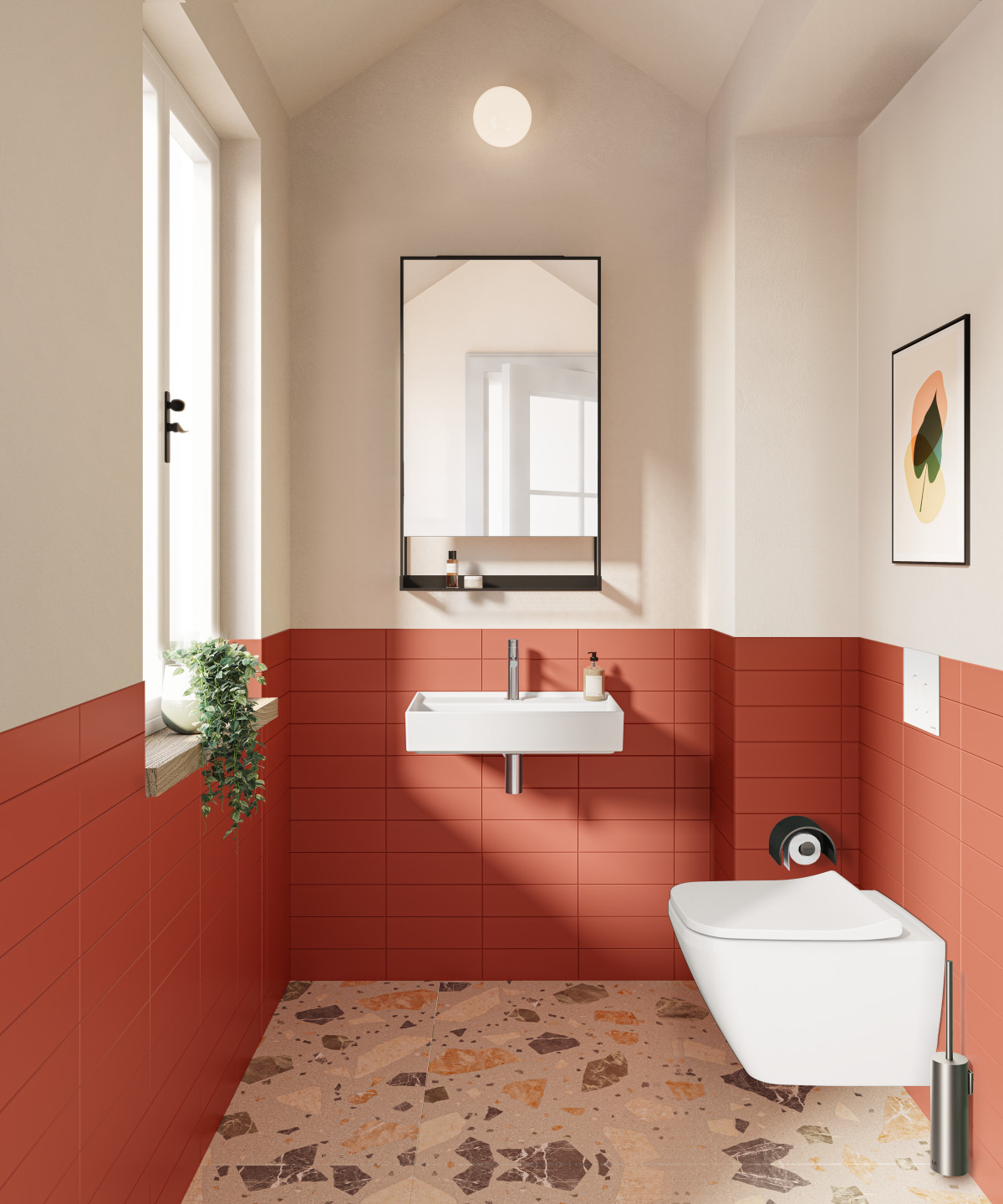 Раковина VitrA ArchiPlan (Архиплан) 7401B003-0001 60 x 38 см белая антибактериальное покрытие Hygiene (Хайджн)