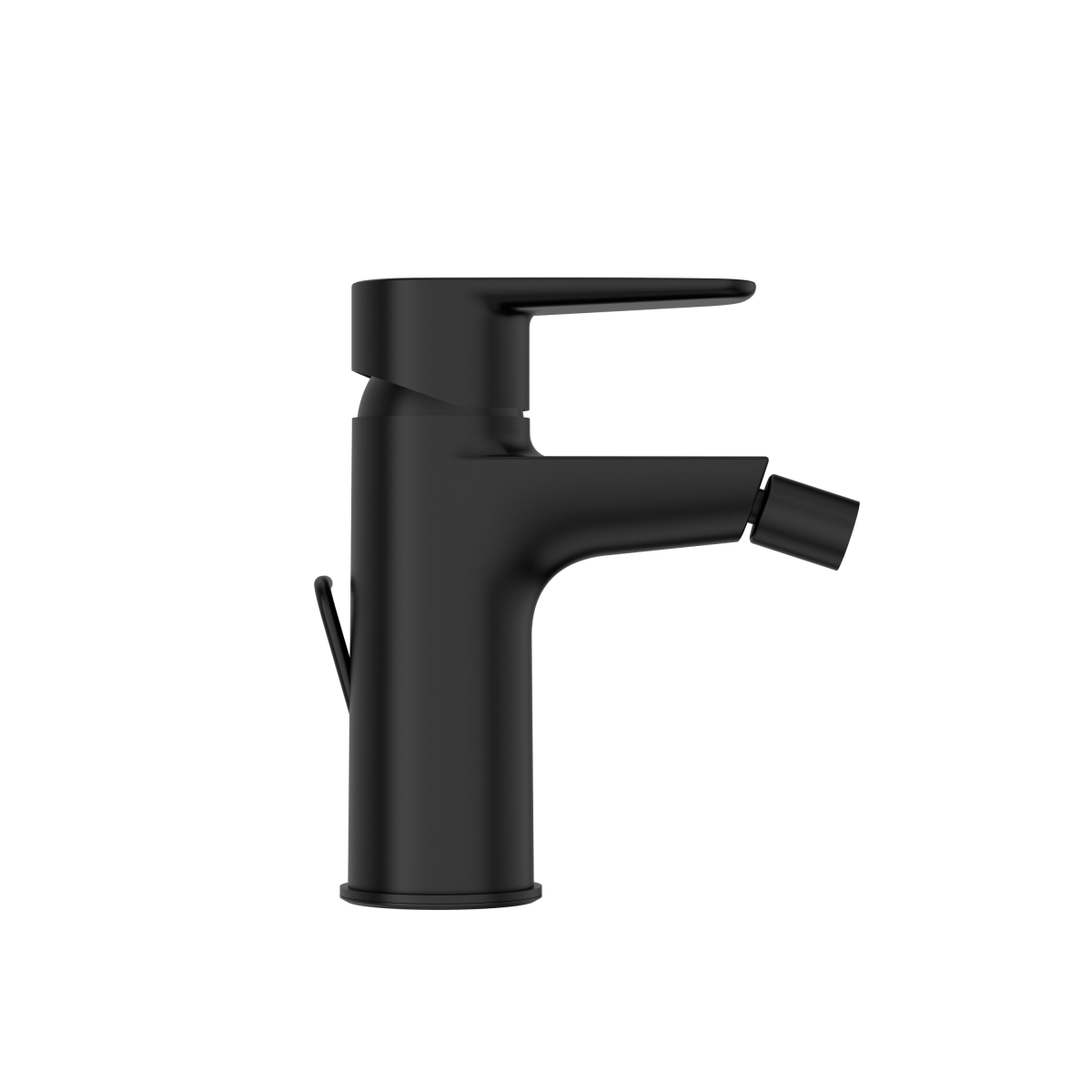 Смеситель для биде VitrA Flow Soft (Флоу Софт) A4305436EXP однорычажный матовый черный латунь