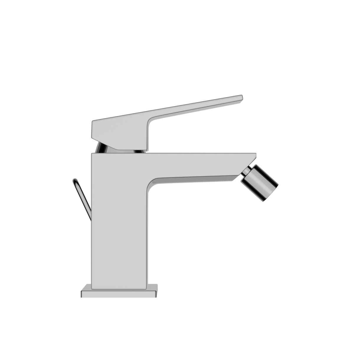 Смеситель для биде VitrA Minimax Square (Минимакс Сквуэр) A43726EXP однорычажный хром латунь