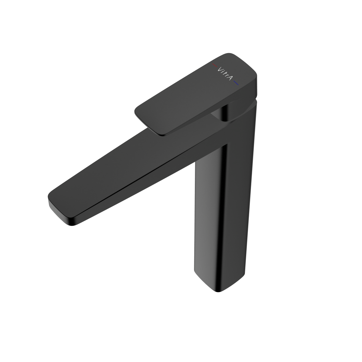 Смеситель для раковины VitrA Root Square (Рут Скуэр) A4273336EXP однорычажный матовый черный латунь