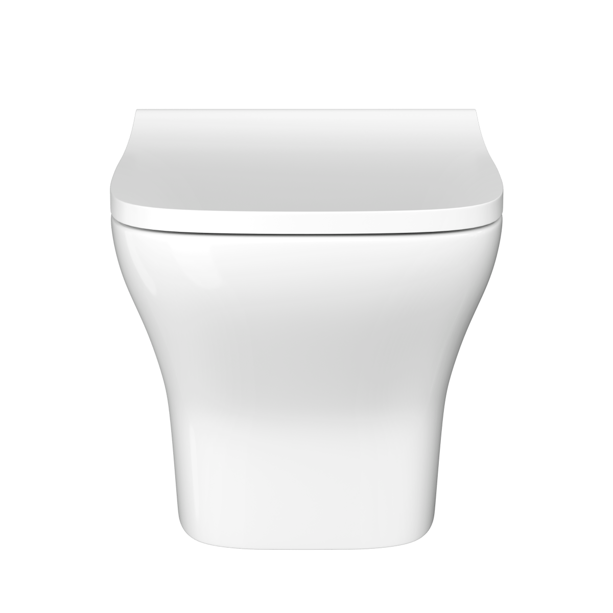 Подвесной унитаз VitrA Zentrum Square (Зентрум Скуэр) 7484B003-0075 безободковый SmoothFlush (Смусфлаш) белый санитарный фарфор антибактериальное покрытие Hygiene (Хайджн)