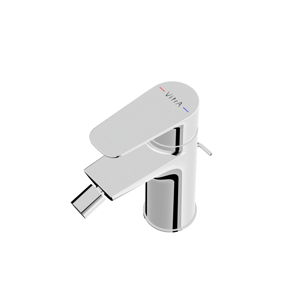 Смеситель для биде VitrA Flow Soft (Флоу Софт) A43054EXP однорычажный хром латунь