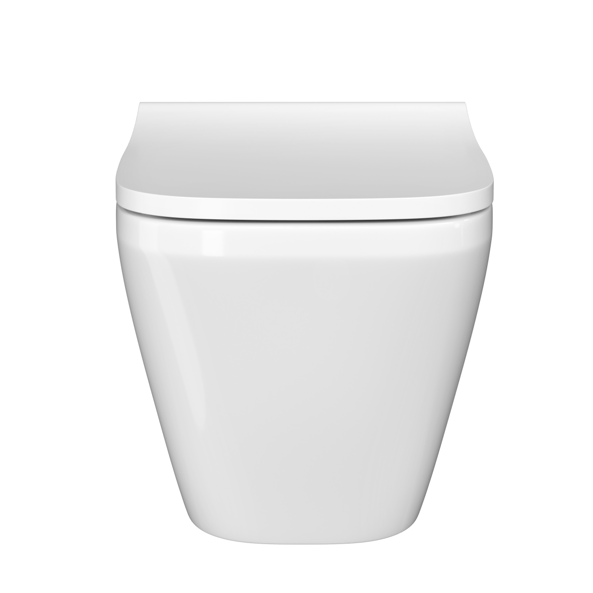 Подвесной унитаз VitrA Integra Square (Интегра Скуэр) 7082B003-7209 безободковый Rim-ex (Рим-экс) белый санитарный фарфор антибактериальное покрытие Hygiene (Хайджн)