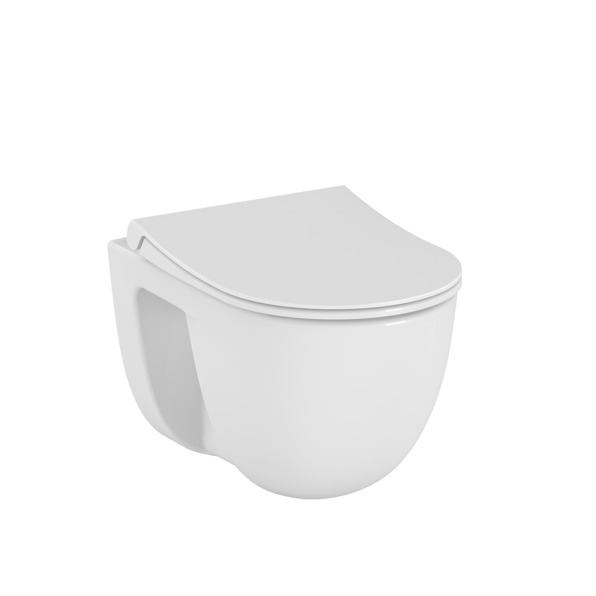 Инсталляция с унитазом VitrA S40 9860B003-7200 комплект 4 в 1 с сиденьем микролифт безободковый цвет клавиши глянцевый хром