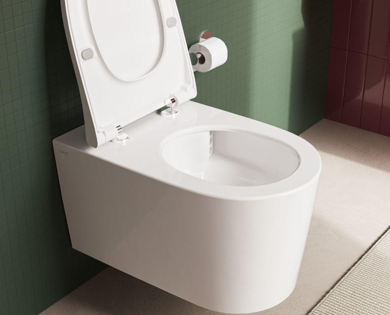 Комплект Vitra Nest QuantumFlush Инсталяция с унитазом и клавишей смыва
