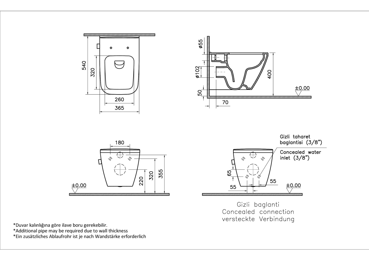 Подвесной унитаз VitrA Integra Square (Интегра Скуэр) 7082B003-7209 безободковый Rim-ex (Рим-экс) белый санитарный фарфор антибактериальное покрытие Hygiene (Хайджн)