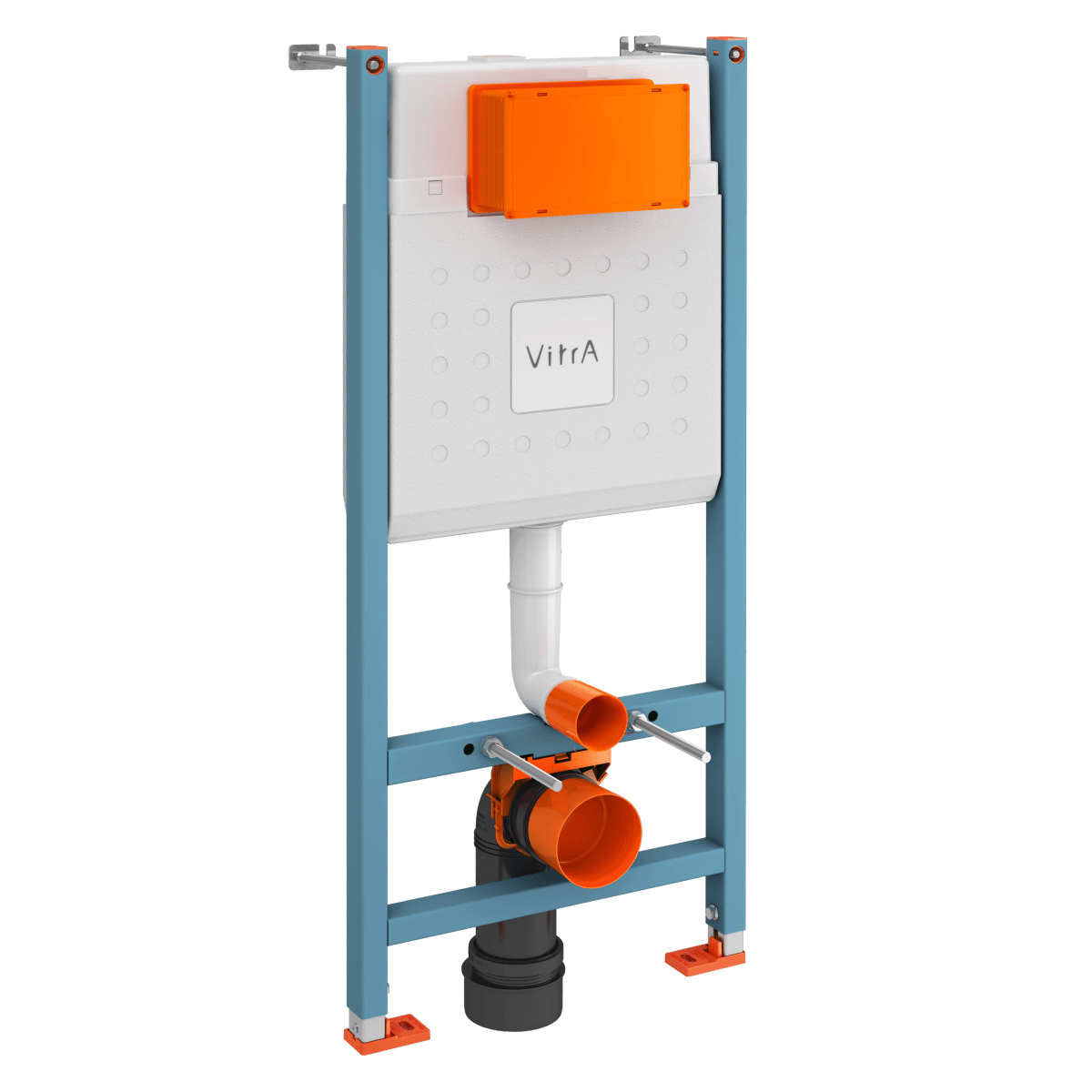 Инсталляция для унитаза VitrA V-Fix Core (Ви-Фикс Кор) 800-1873 с кнопкой глянцевой хром