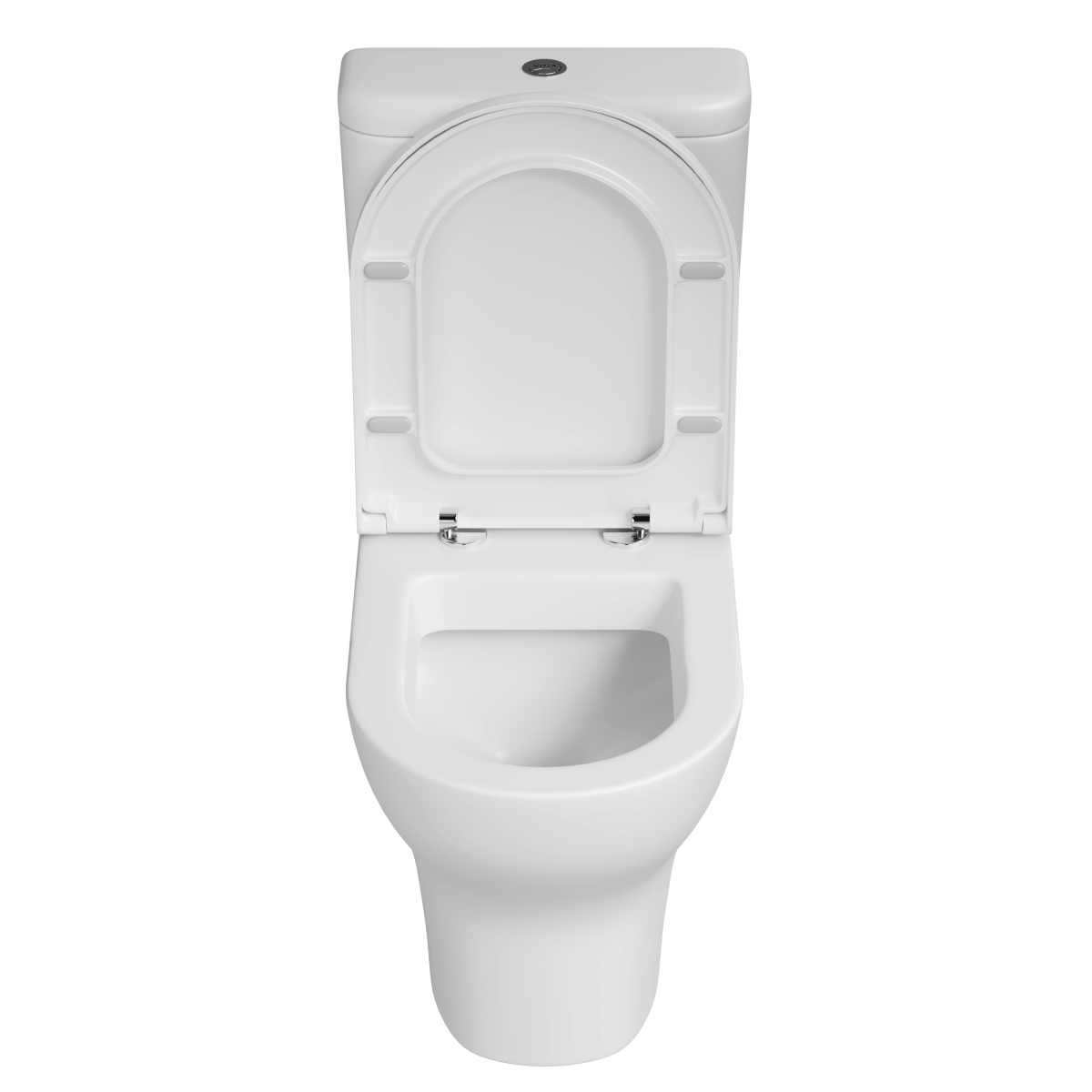 Унитаз-компакт напольный VitrA Zentrum (Зентрум) 9012B003-7202 с сиденьем без микролифта белый санитарный фарфор антибактериальное покрытие Hygiene (Хайджн)