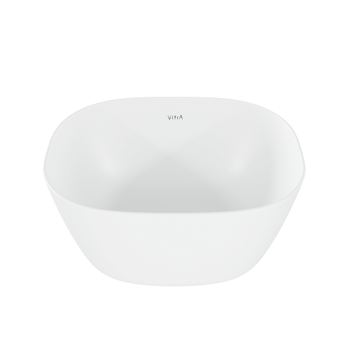 Раковина чаша VitrA Plural (Плюрал) 7811B401-0016 45 x 38 см накладная матовая белая антибактериальное покрытие Hygiene + Clean (Хайджн + Клин)