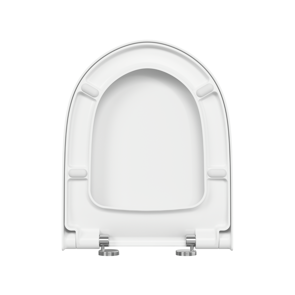 Сиденье для унитаза VitrA Sento (Сенто) 86-003-009 круглое белое дюропласт с микролифтом