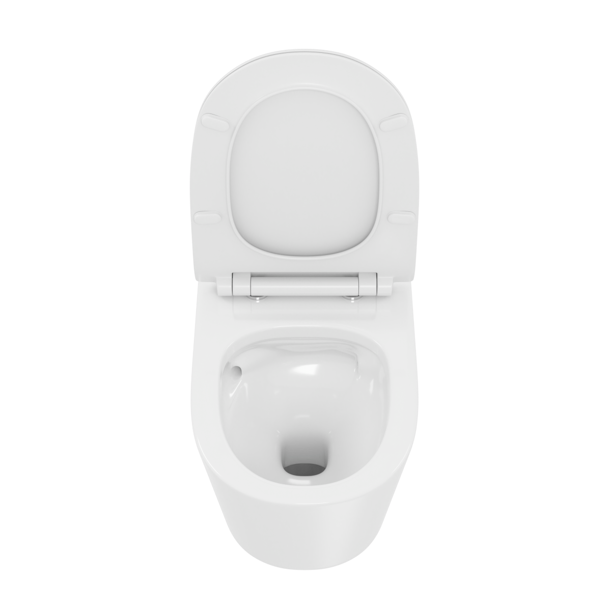 Подвесной унитаз VitrA M50 8302B003-6404 безободковый VortexFlush с сиденьем микролифт дюропласт белый санитарный фарфор