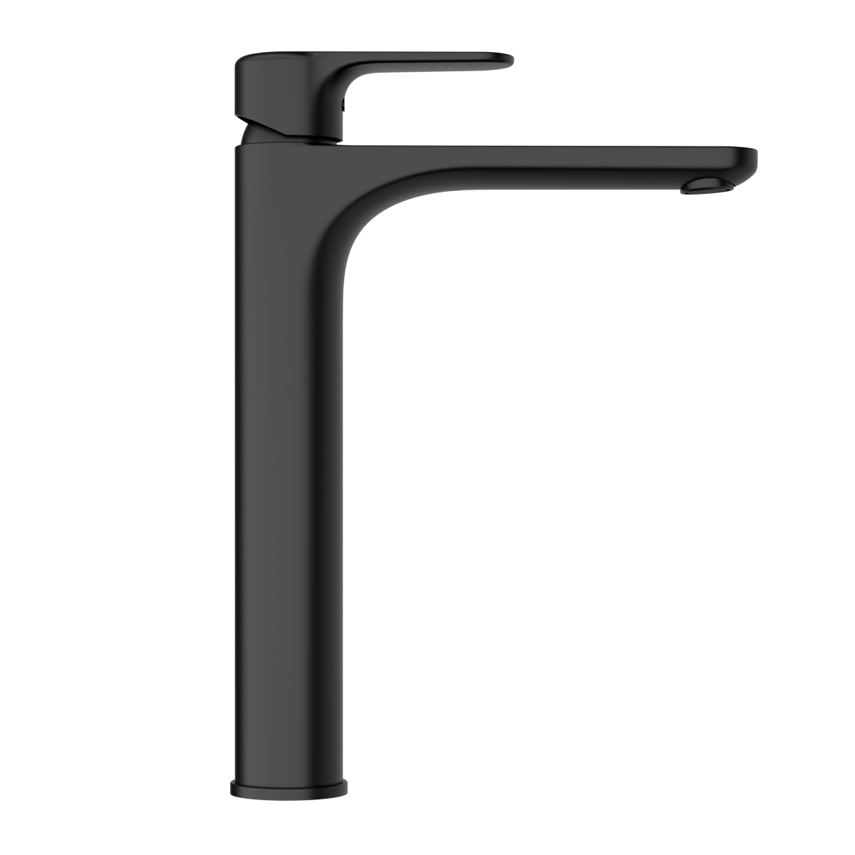 Смеситель для раковины VitrA Root Round (Рут Раунд) A4270736EXP однорычажный матовый черный латунь