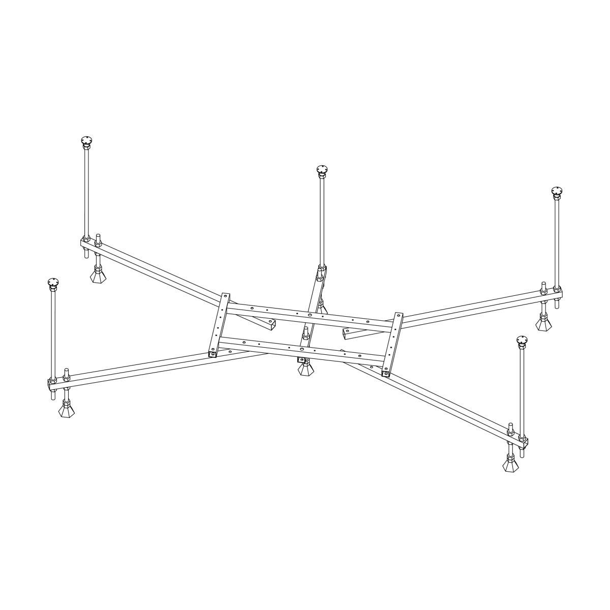 Каркас для ванны VitrA Universal (Универсал) 59999991002 170 x 75/180 x 80 универсальный