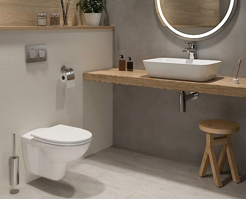 Комплект подвесной унитаз VitrA  Normus, система инсталляции VitrA V12, кнопка Loop O матовый хром, сиденье стандарт