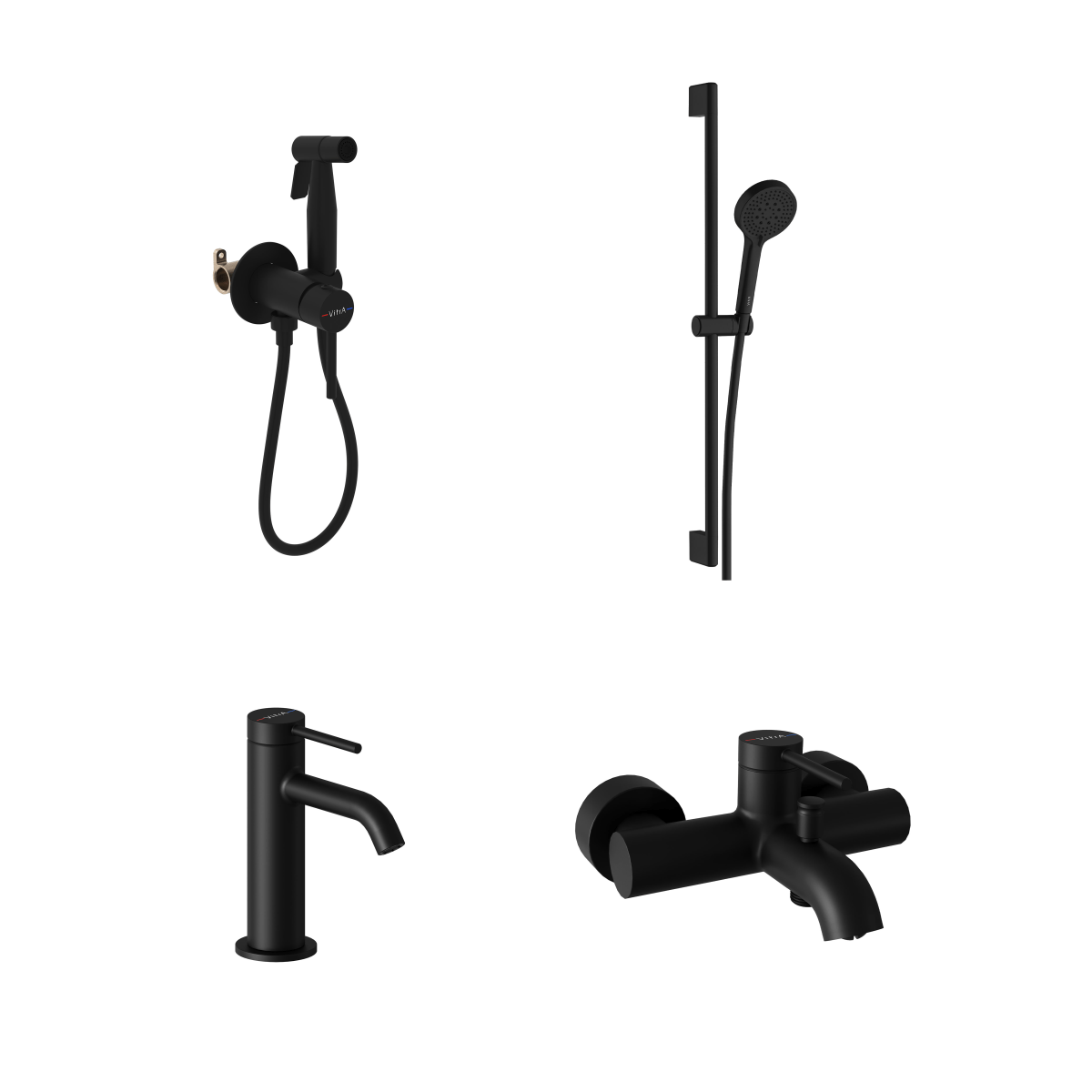 Комплект смесителей VitrA Minimax Round