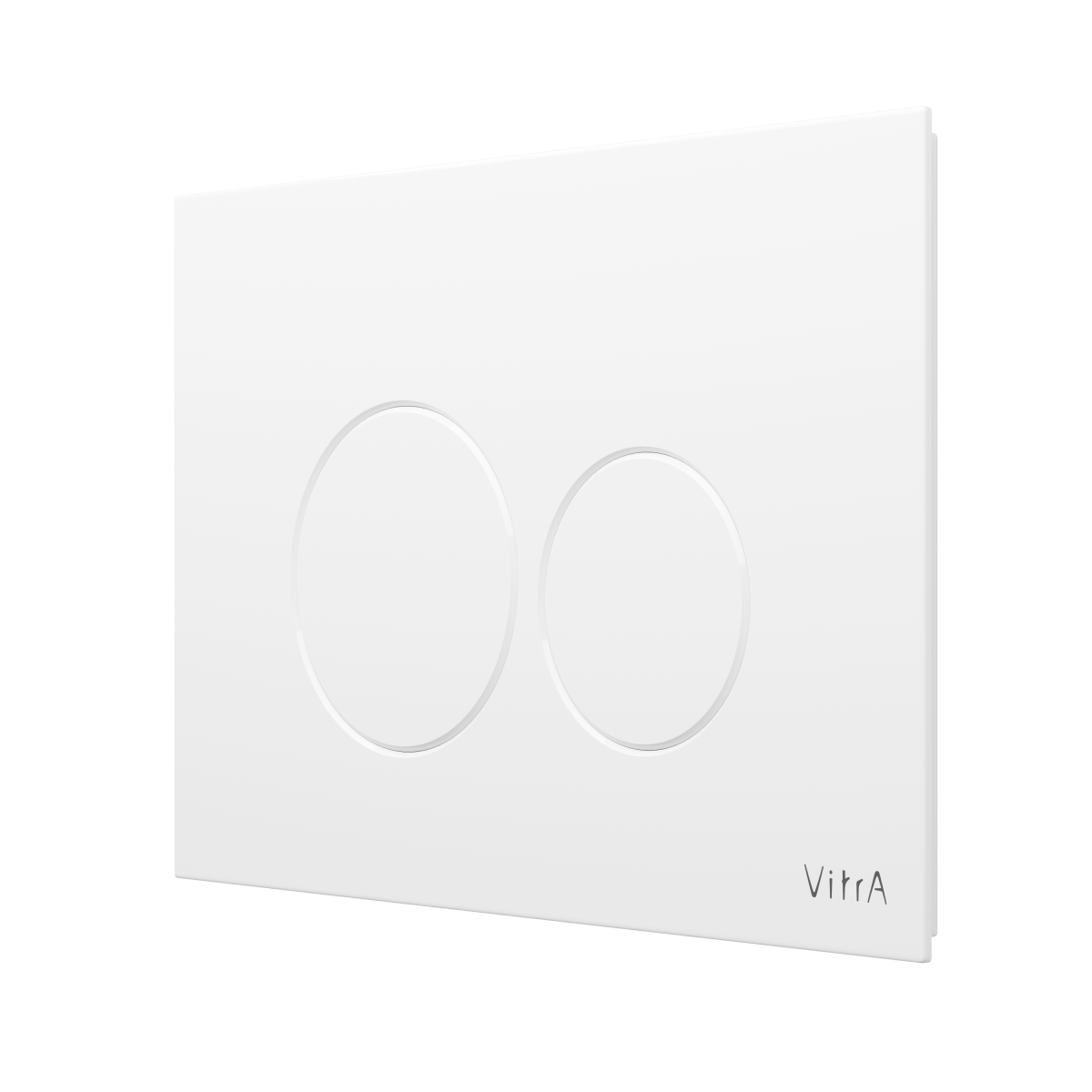Кнопка смыва для инсталляции VitrA Origin (Ориджин) 740-2400 глянцевая белая двойный смыв
