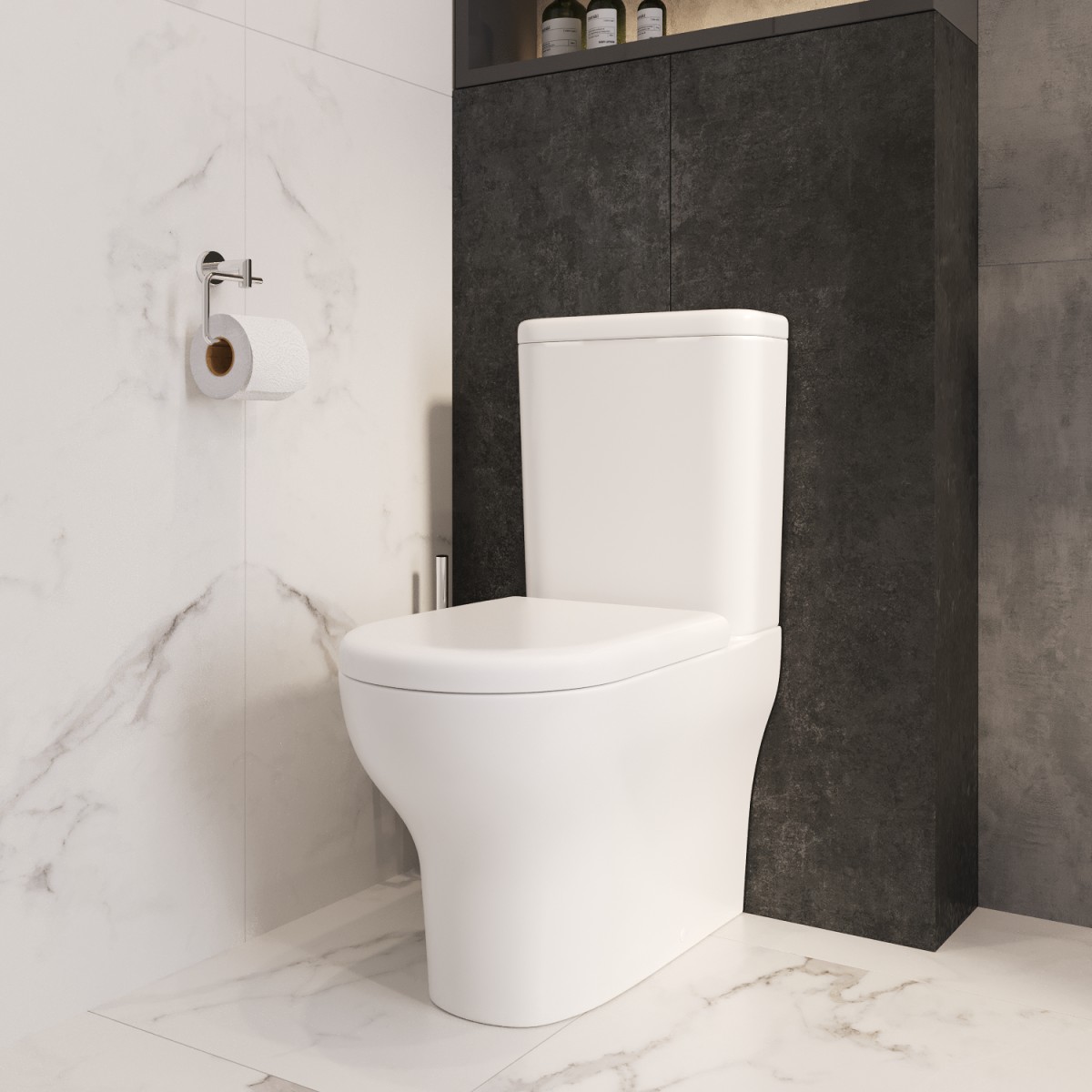 Унитаз-компакт напольный VitrA Zentrum (Зентрум) 9012B003-7202 с сиденьем без микролифта белый санитарный фарфор антибактериальное покрытие Hygiene (Хайджн)