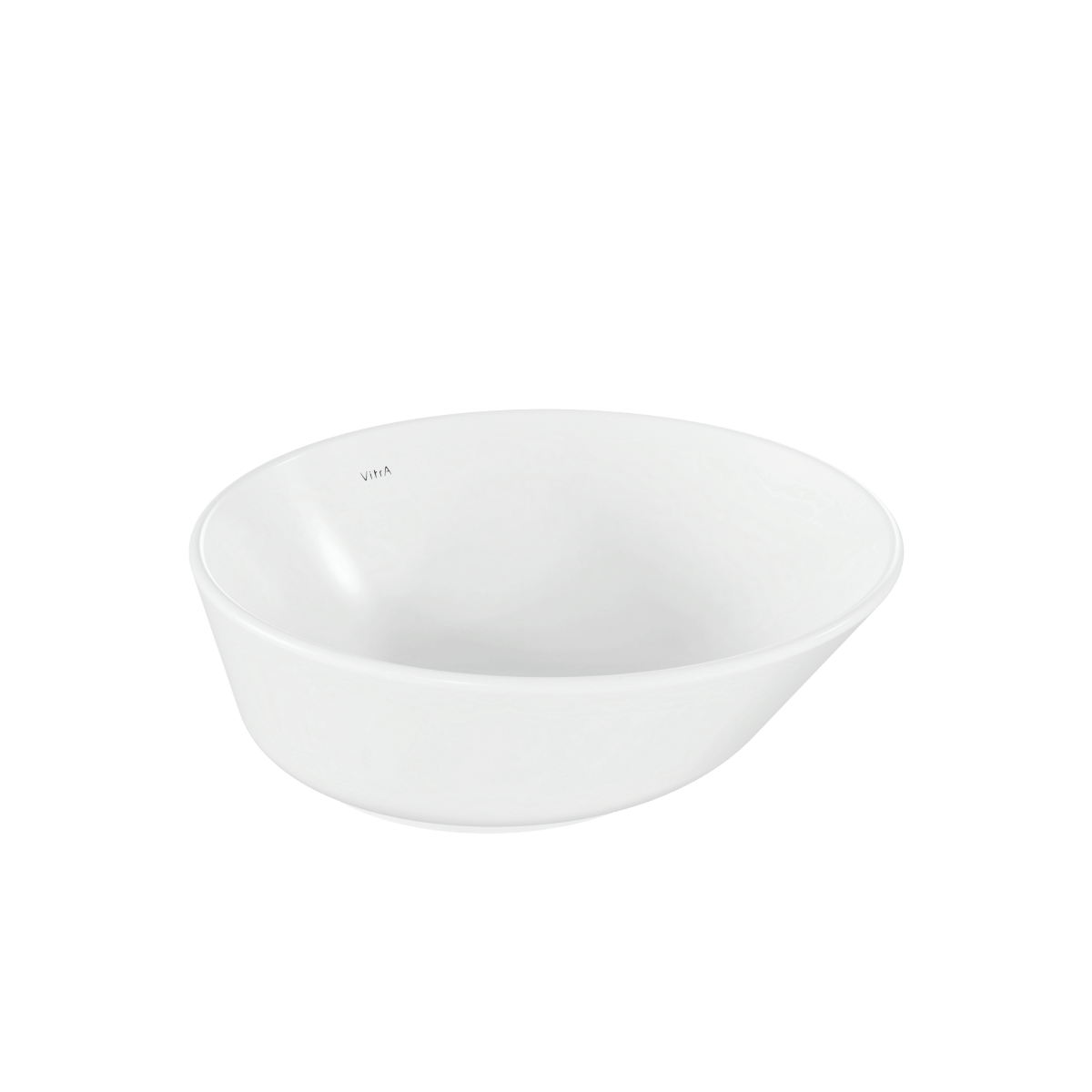 Раковина чаша VitrA Geo (Гео) 7421B003-0016 38 x 38 см накладная белая антибактериальное покрытие Hygiene (Хайджн)