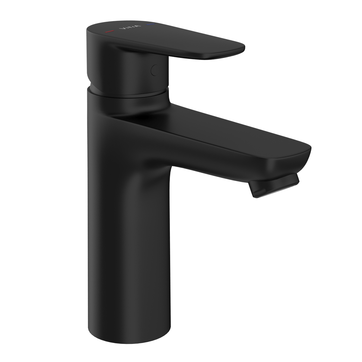 Смеситель для раковины VitrA Flow Soft (Флоу Софт) A4300936EXP однорычажный матовый черный латунь