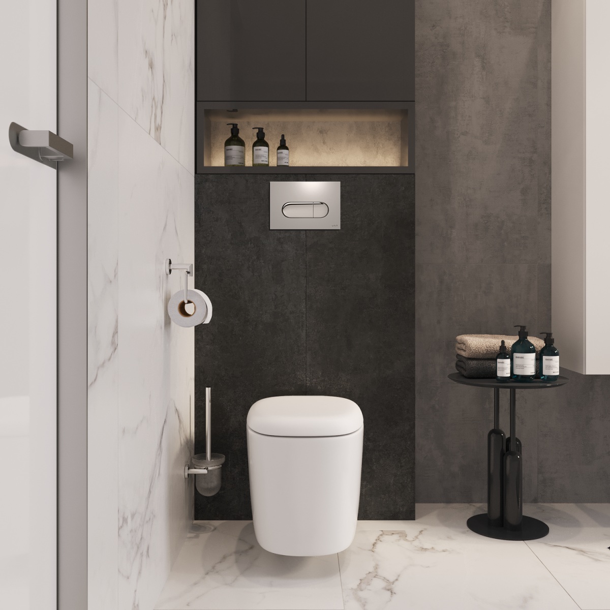 Подвесной унитаз VitrA Plural (Плюрал) 7830B403-0075 безободковый Rim-ex (Рим-экс) белый санитарный фарфор антибактериальное покрытие Hygiene + Clean (Хайджн + Клин)