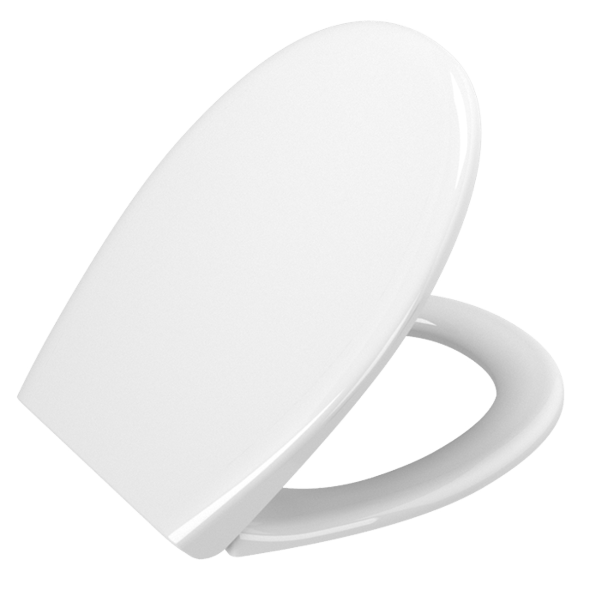 Сиденье для унитаза VitrA Universal (Универсал) 84-003-019 овальное белое дюропласт с микролифтом