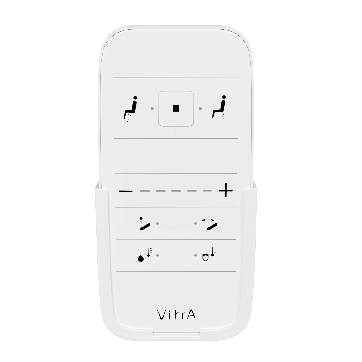 Умный унитаз VitrA V-Care (Ви-Кеар) 5674B003-6193 Basic подвесной безободковый Rim-ex (Рим-экс) c бидеткой белый санитарный фарфор антибактериальное покрытие Hygiene (Хайджн)
