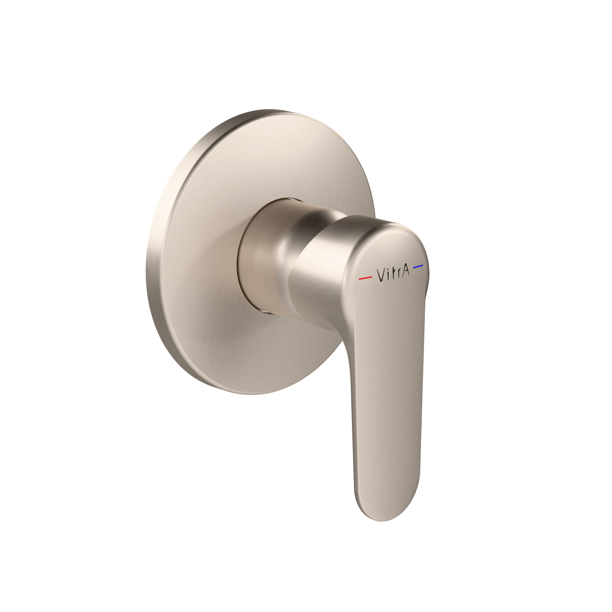 Встраиваемый смеситель для ванны VitrA Root Round (Рут Раунд) A4272834EXP брашированный никель