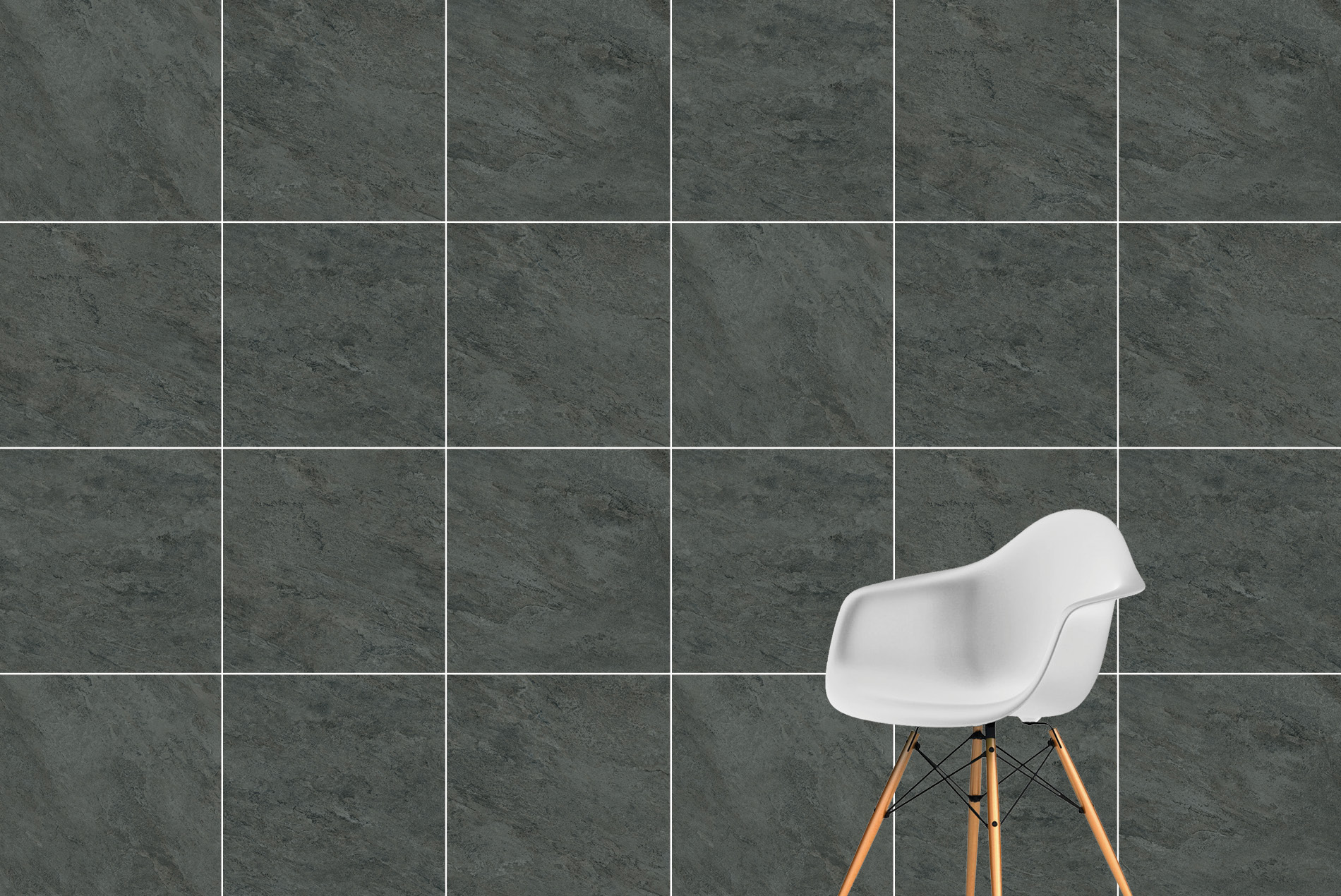 60x60 Кварстоун Антрацит Матовый R10B