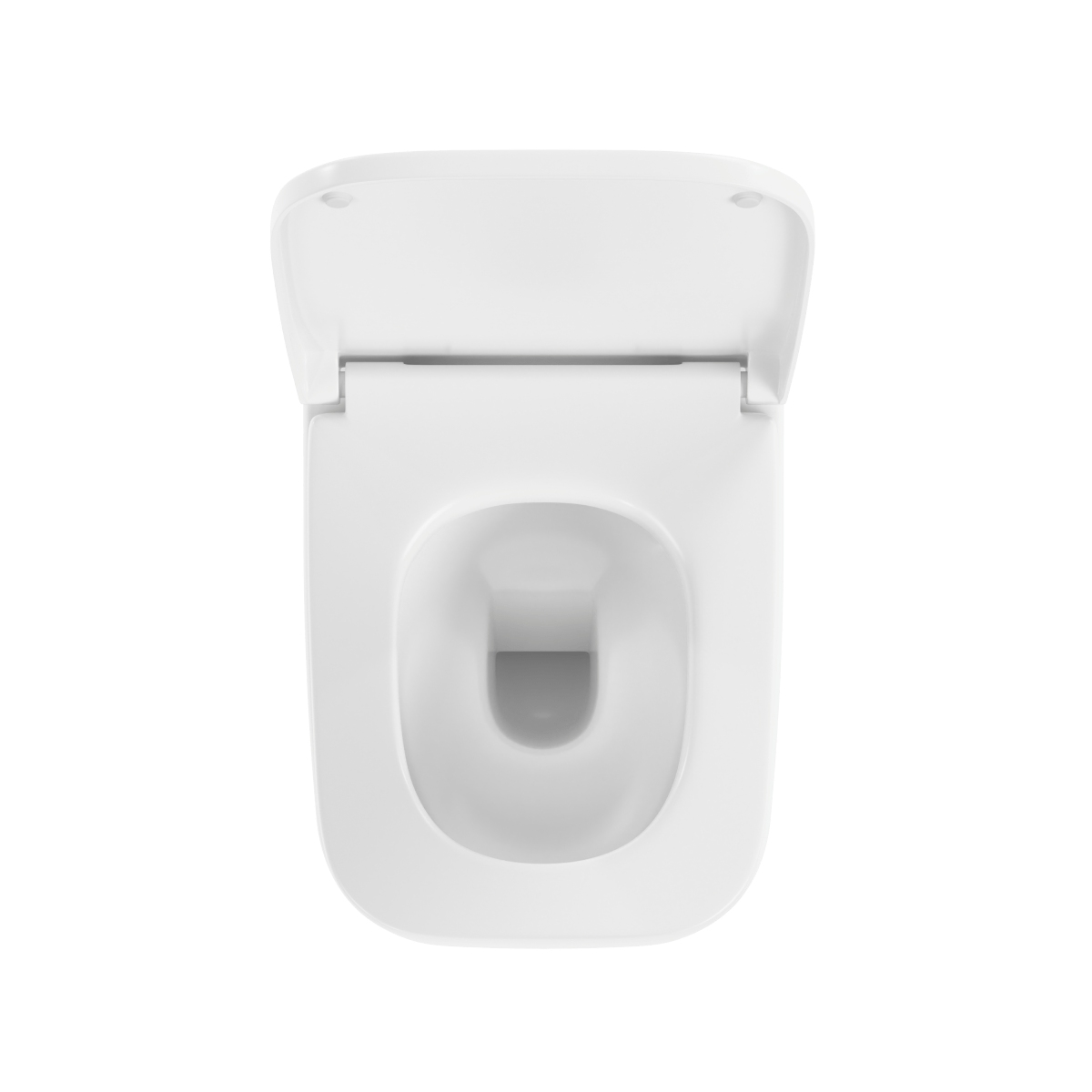 Подвесной унитаз VitrA Metropole Square (Метрополь Сквэр) 7906B003-6430 безободковый QuantumFlush (Квантум Флаш) с сиденьем микролифт белый санитарный фарфор