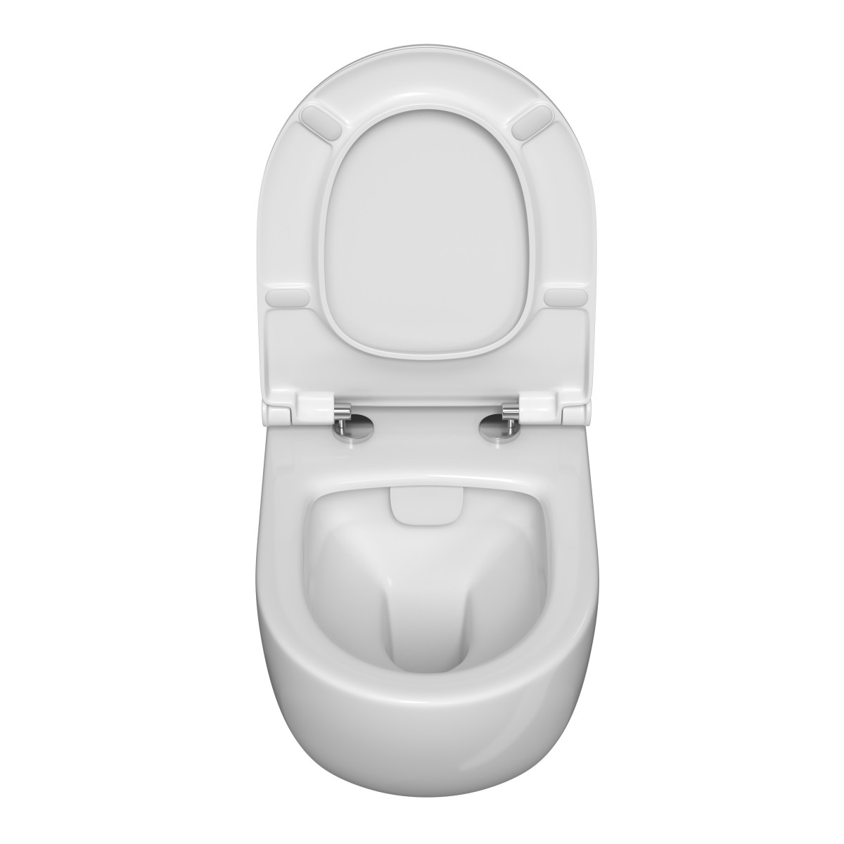 Подвесной унитаз VitrA Sento (Сенто) 7748B003-0075 безободковый Rim-ex (Рим-экс) белый санитарный фарфор антибактериальное покрытие Hygiene (Хайджн)