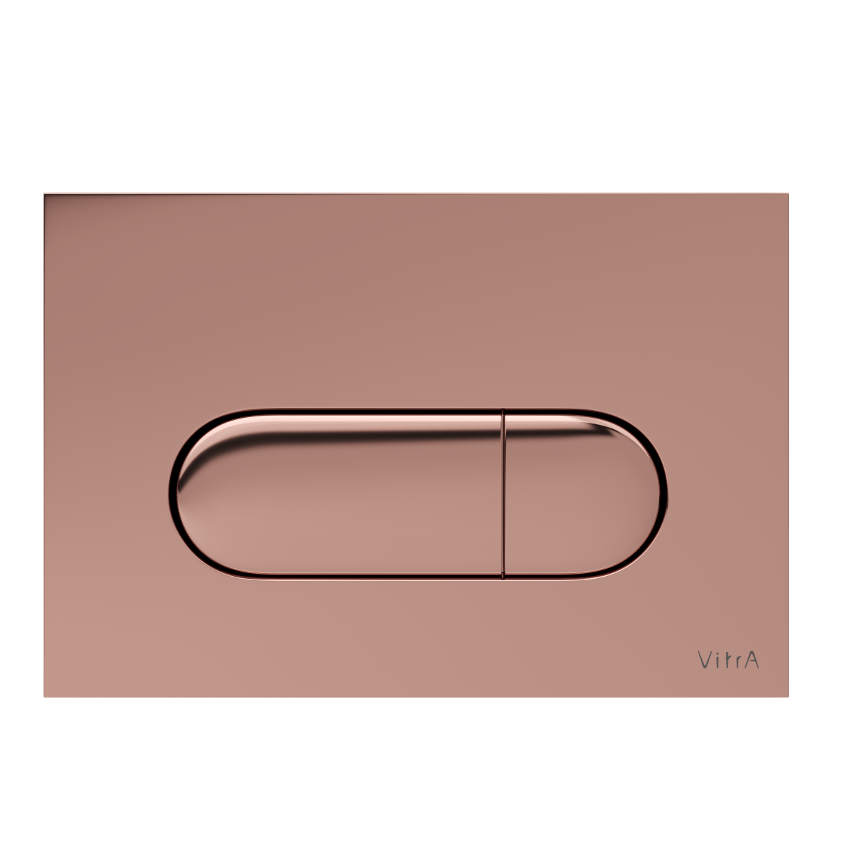 Кнопка смыва для инсталляции VitrA Root Round (Рут Раунд) 740-2240 мягкая медь глянец двойный смыв